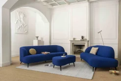 Zitbanken-Montèl 40-1 3-Zitsbank Kobalt