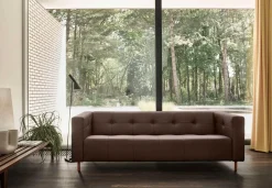 Zitbanken-Gelderland 6111 3-Zitsbank Bruin