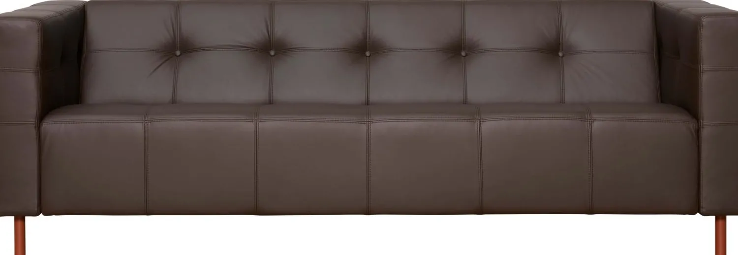 Zitbanken-Gelderland 6111 3-Zitsbank Bruin