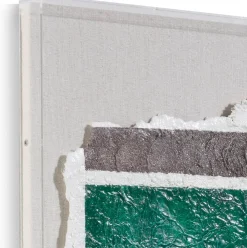 Wanddecoraties-COCO maison Abstract Parchment A Wanddecoratie Groen