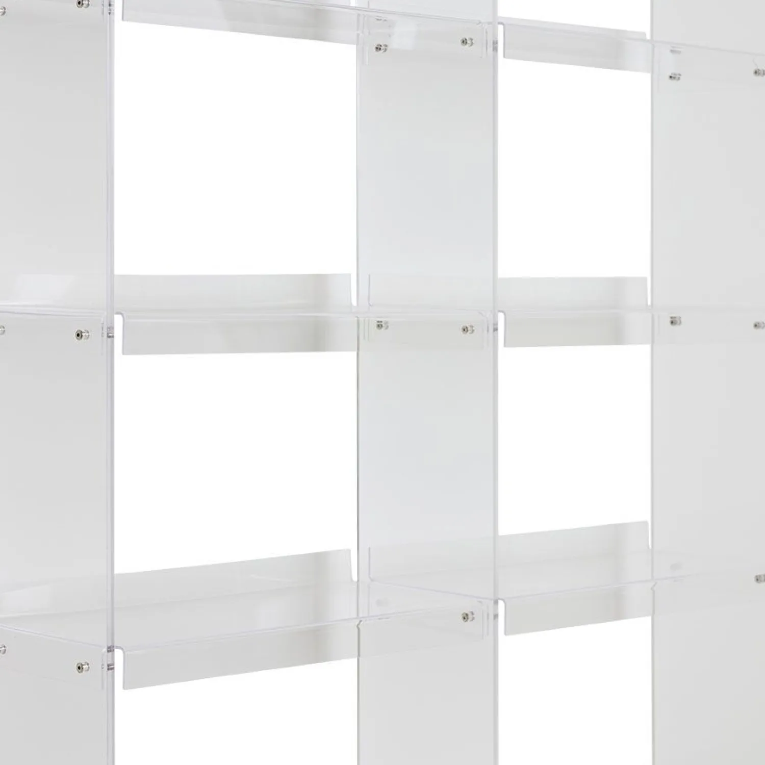 Vakkenkasten|Vakkenkasten-HKLIVING Acrylic 240 Vakkenkast Transparant
