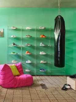 Vakkenkasten|Vakkenkasten-HKLIVING Acrylic 240 Vakkenkast Transparant