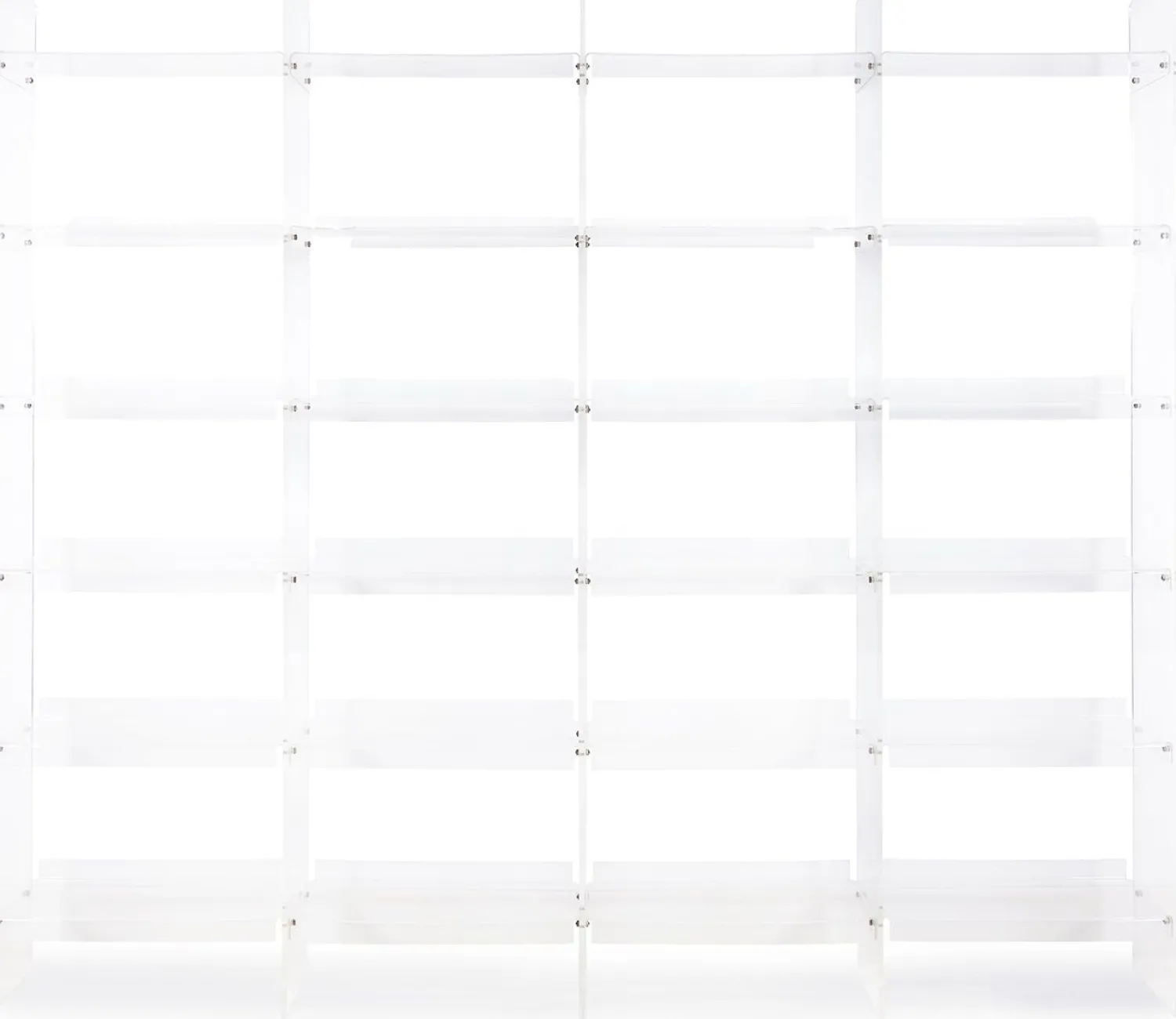 Vakkenkasten|Vakkenkasten-HKLIVING Acrylic 240 Vakkenkast Transparant