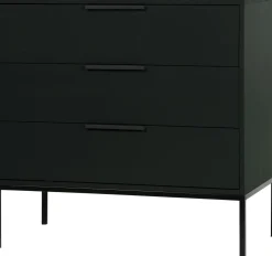 Ladekasten|Ladekasten-WOOOD Adam Ladekast Black