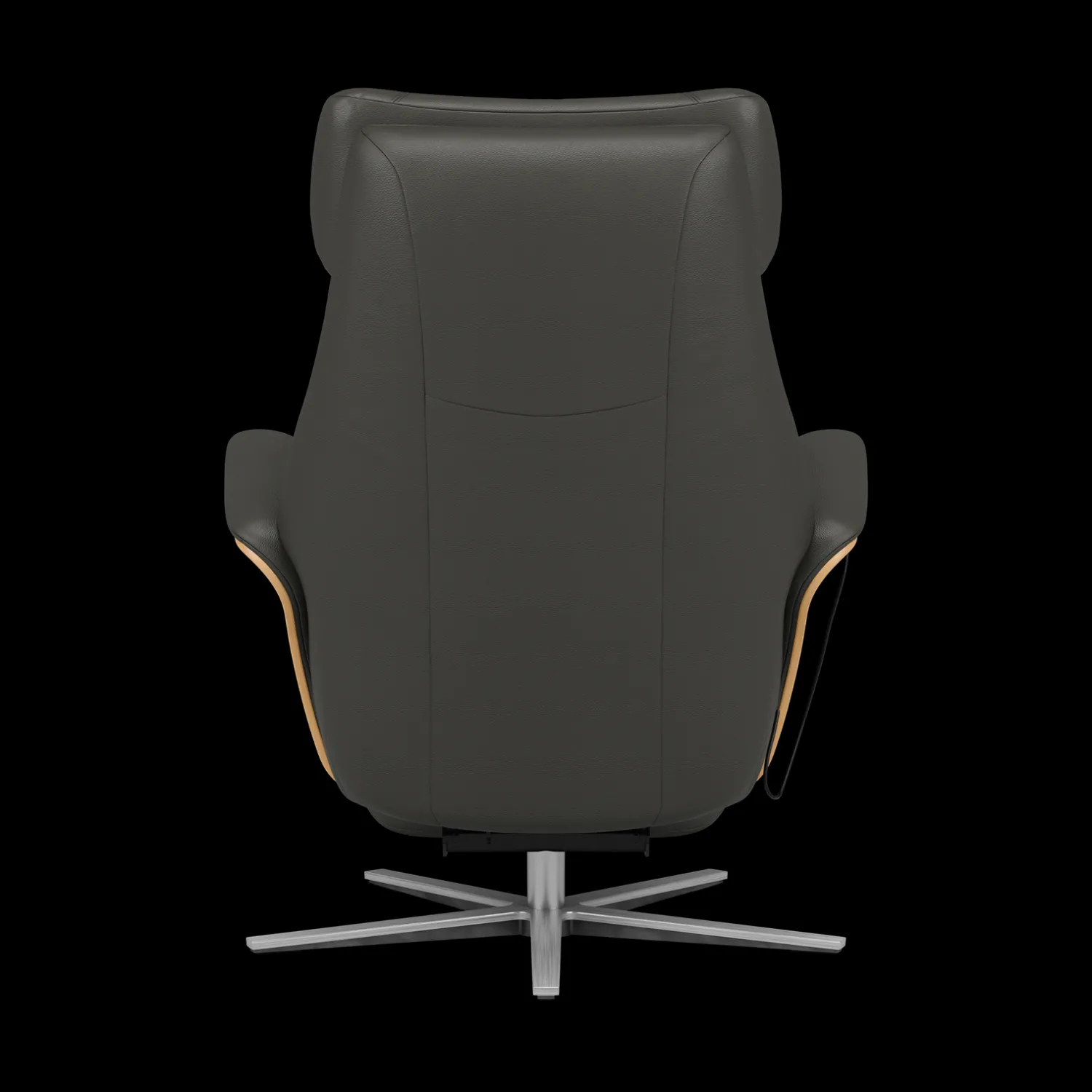 Leren Fauteuils|Relaxfauteuils-Stressless Adam Relaxfauteuil Mist