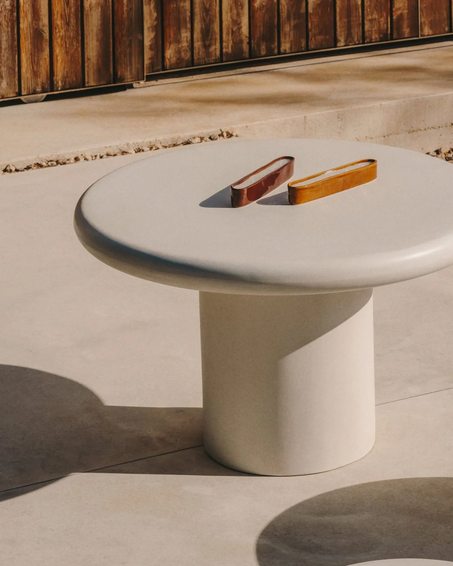 Tuintafels|Ronde Eettafels-Kave Home Addaia Eettafel Wit