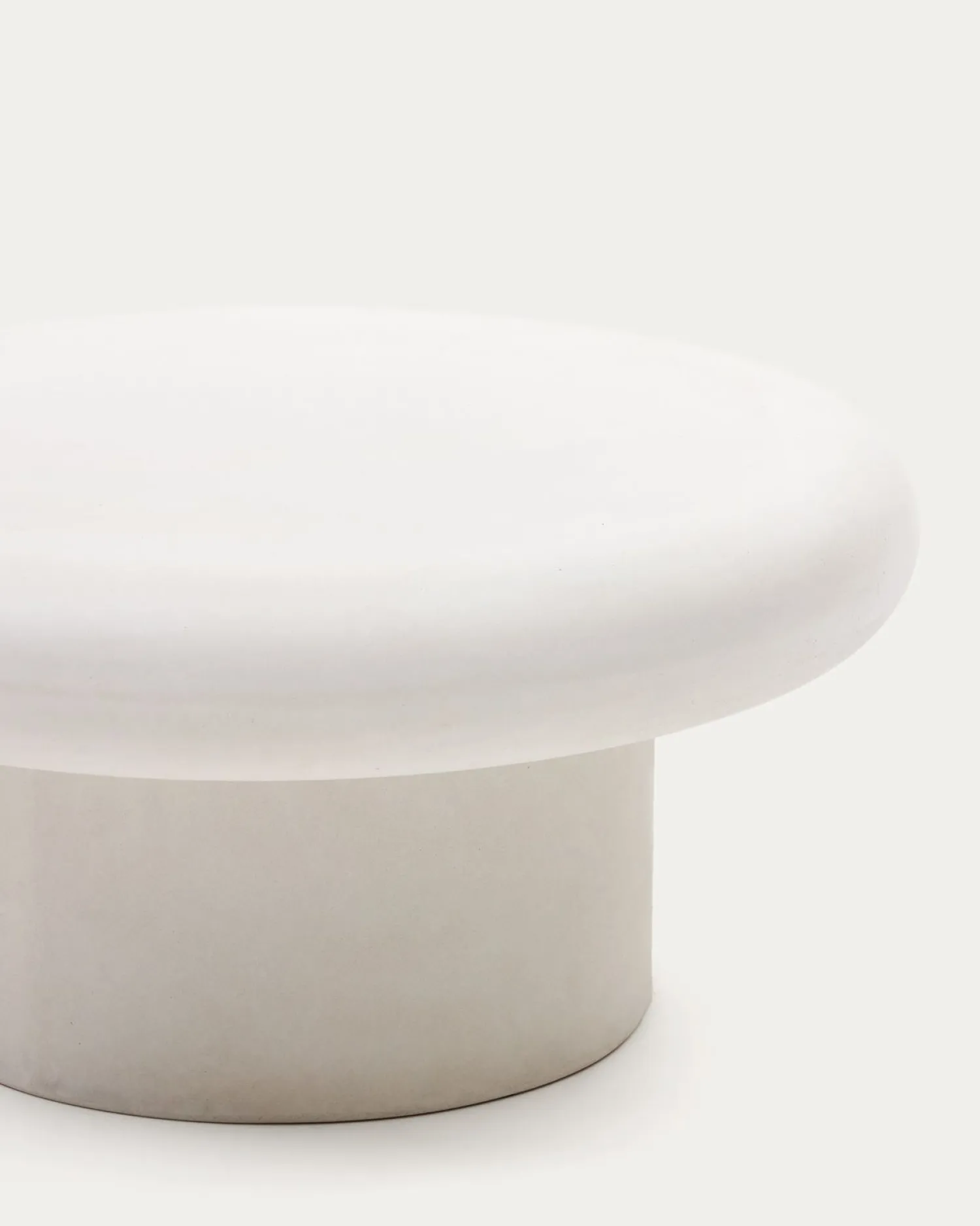 Tuintafels-Kave Home Addaia Salontafel Wit