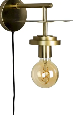 Wandlampen|Wandlampen-Dutchbone Aden Wandlamp Brass