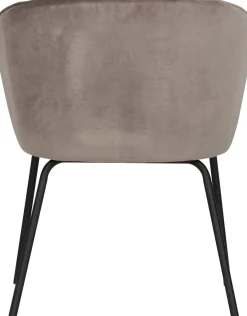 Eetkamerstoelen Zonder Armleuning-WOOOD Admit Eetkamerstoel Khaki
