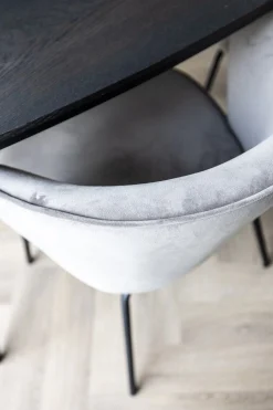 Eetkamerstoelen Zonder Armleuning-WOOOD Admit Eetkamerstoel Khaki