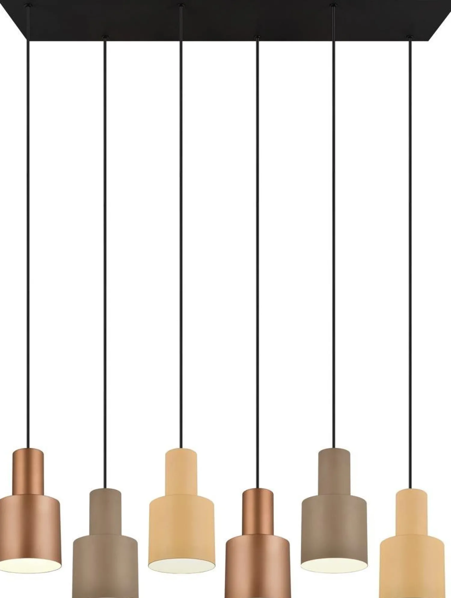 Hanglampen|Hanglampen-Trendhopper Agudo Hanglamp Bruin