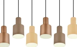 Hanglampen|Hanglampen-Trendhopper Agudo Hanglamp Bruin