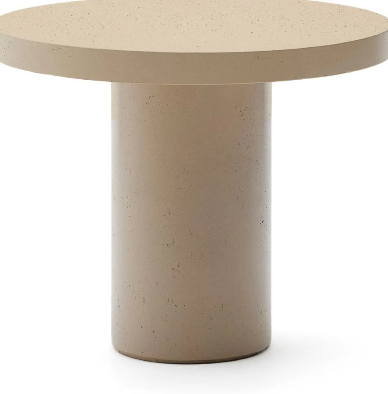 Tuintafels|Ronde Eettafels-Kave Home Aiguablava S Tuintafel Beige