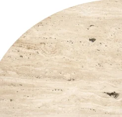 Ronde Bijzettafels-Eleonora Aime Bijzettafel Beige