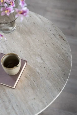 Ronde Eettafels-Eleonora Aime Bistrotafel Beige
