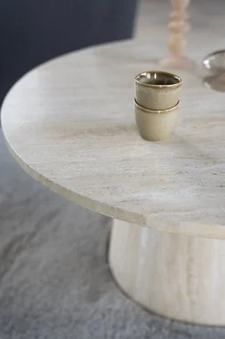 Ronde Salontafels-Eleonora Aime Salontafel Beige