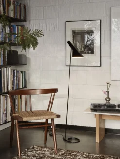 Design Vloerlampen|Vloerlampen-Louis Poulsen AJ Vloerlamp Black