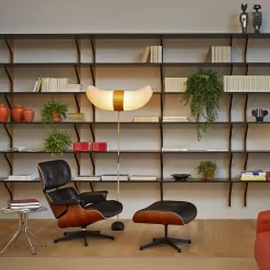 Vloerlampen|Vloerlampen-Vitra Akari Vloerlamp Crèmewit
