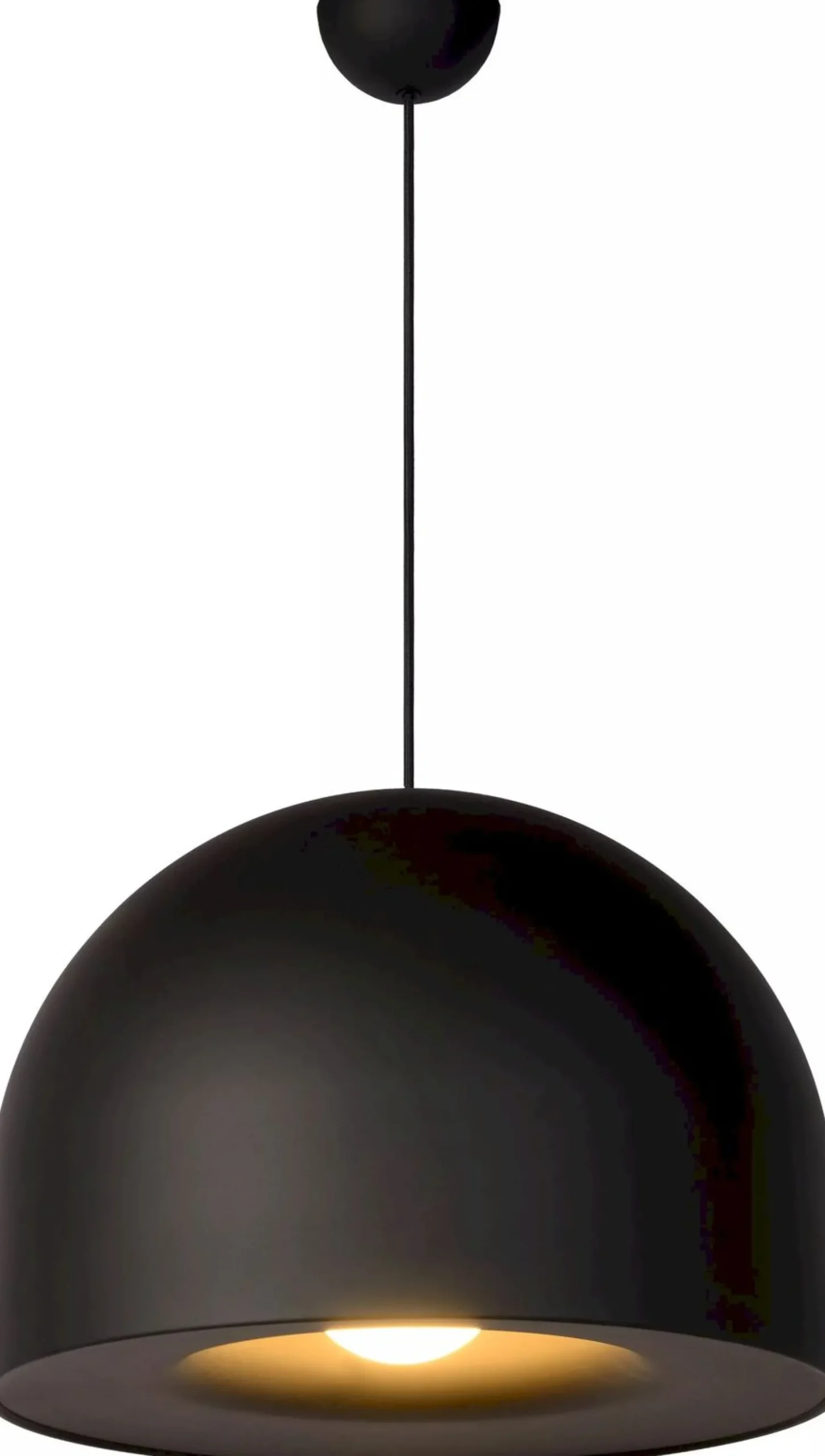 Moderne Hanglampen|Moderne Hanglampen-Lucide Akron Hanglamp Zwart
