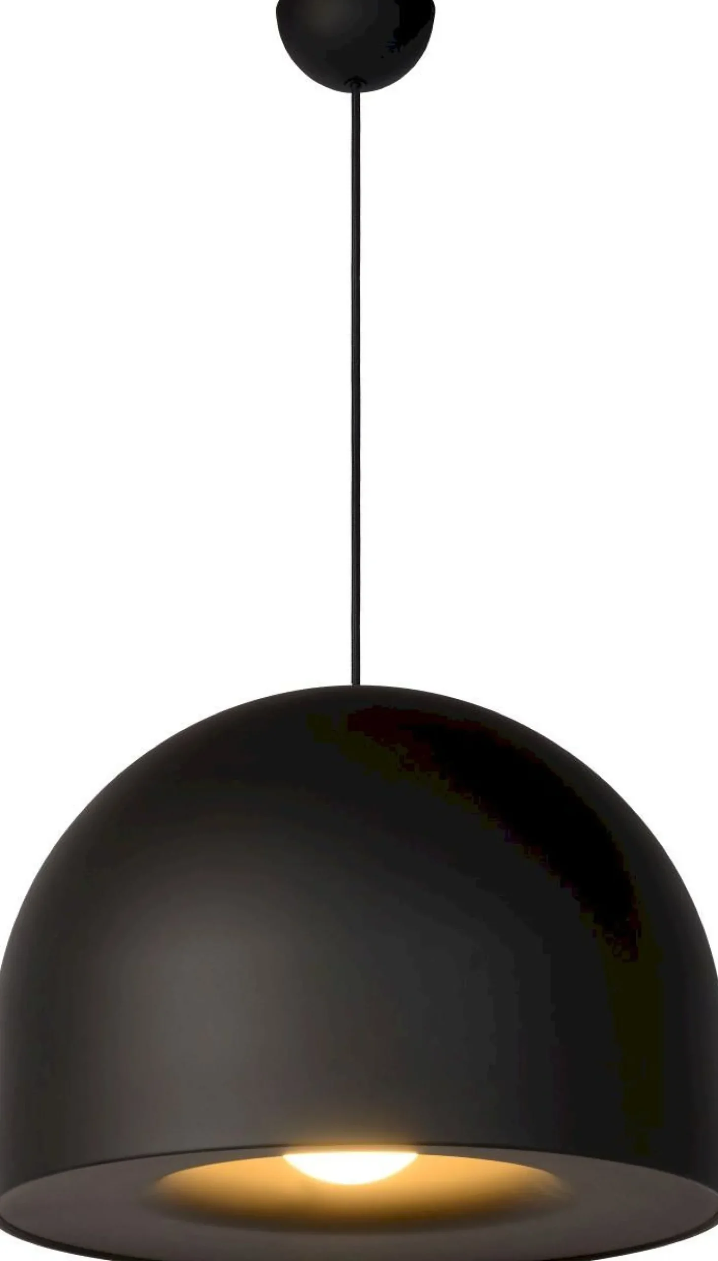 Moderne Hanglampen|Moderne Hanglampen-Lucide Akron Hanglamp Zwart