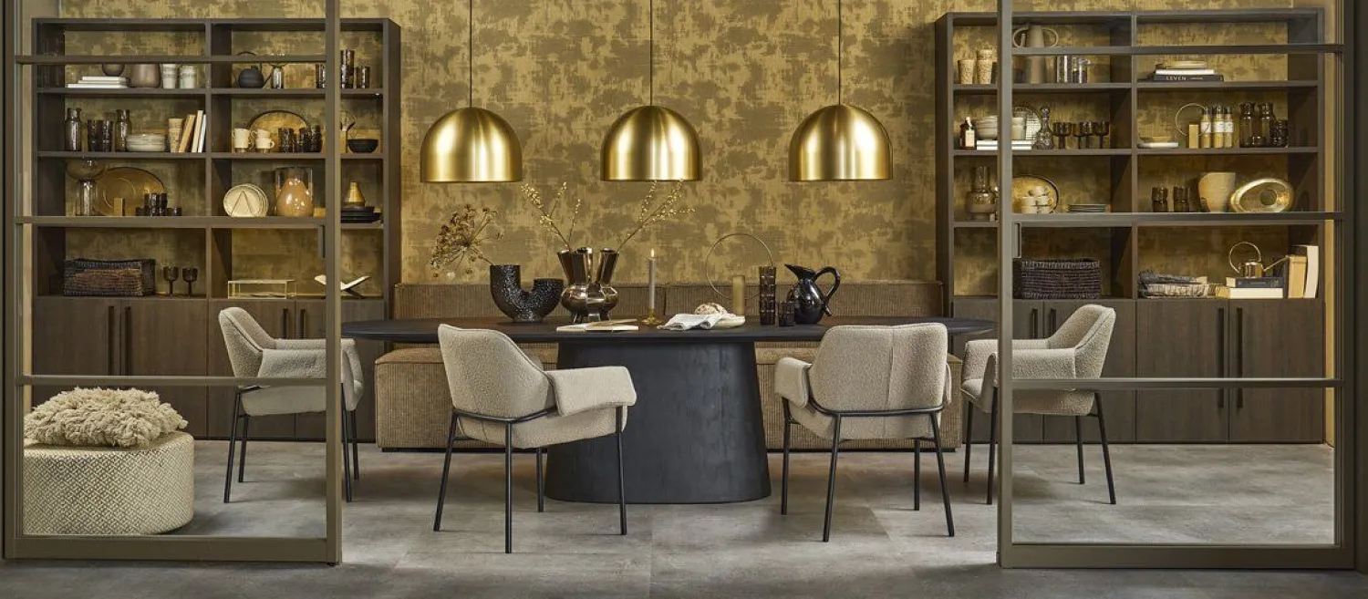 Hanglampen|Hanglampen-Lucide Akron Hanglamp Goud Messing