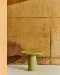 Tuintafels|Ronde Salontafels-Kave Home Albanella Salontafel Groen
