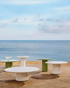 Tuintafels|Ronde Salontafels-Kave Home Albanella Salontafel Groen