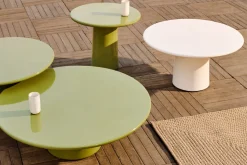 Tuintafels|Ronde Salontafels-Kave Home Albanella Salontafel Groen