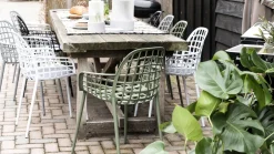 Tuinstoelen|Kuipstoelen-Zuiver Albert Kuip Garden (set van 2) Eetkamerstoel White