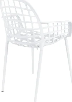 Tuinstoelen|Kuipstoelen-Zuiver Albert Kuip Garden (set van 2) Eetkamerstoel White