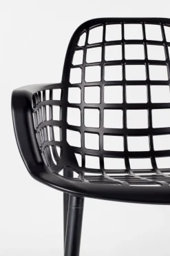Tuinstoelen|Kuipstoelen-Zuiver Albert Kuip Garden (set van 2) Eetkamerstoel Black