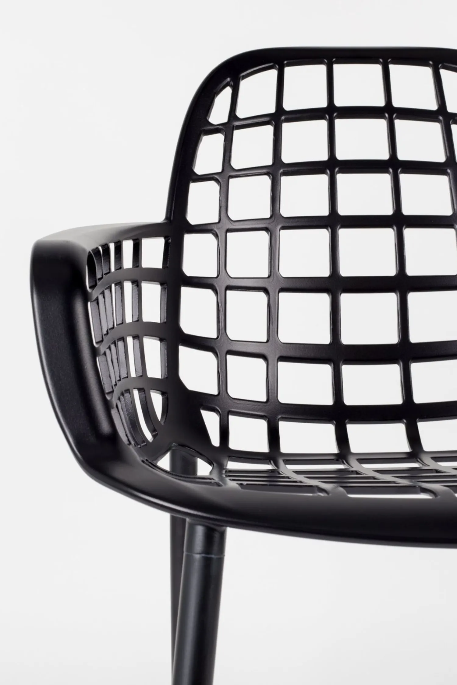 Tuinstoelen|Kuipstoelen-Zuiver Albert Kuip Garden (set van 2) Eetkamerstoel Black
