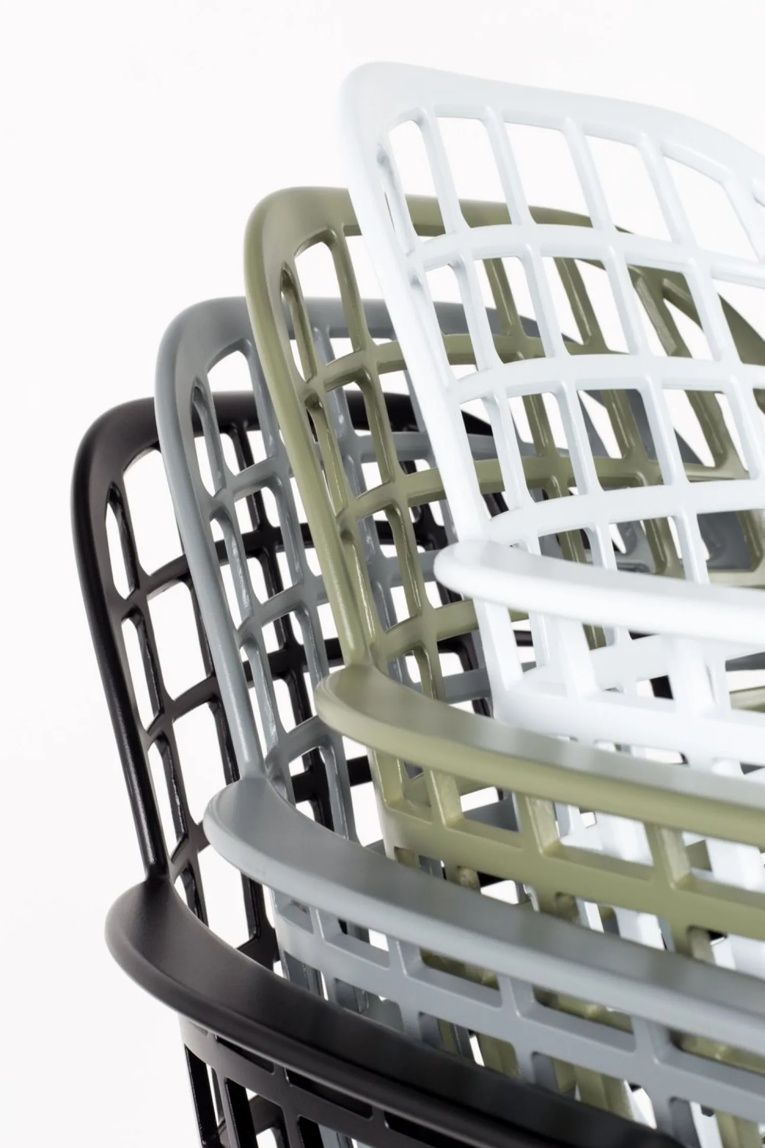 Tuinstoelen|Kuipstoelen-Zuiver Albert Kuip Garden (set van 2) Eetkamerstoel Black