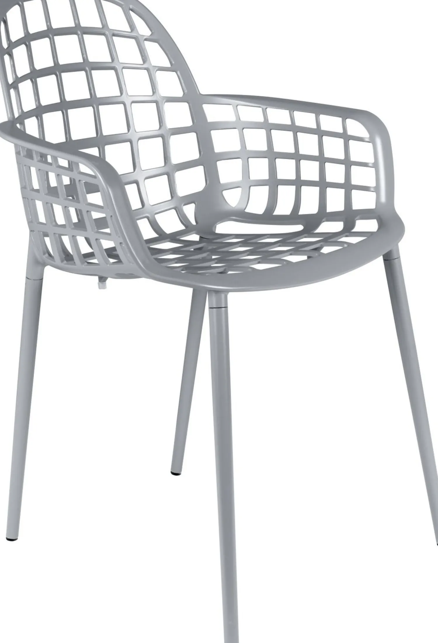 Tuinstoelen|Kuipstoelen-Zuiver Albert Kuip Garden (set van 2) Eetkamerstoel Light Grey