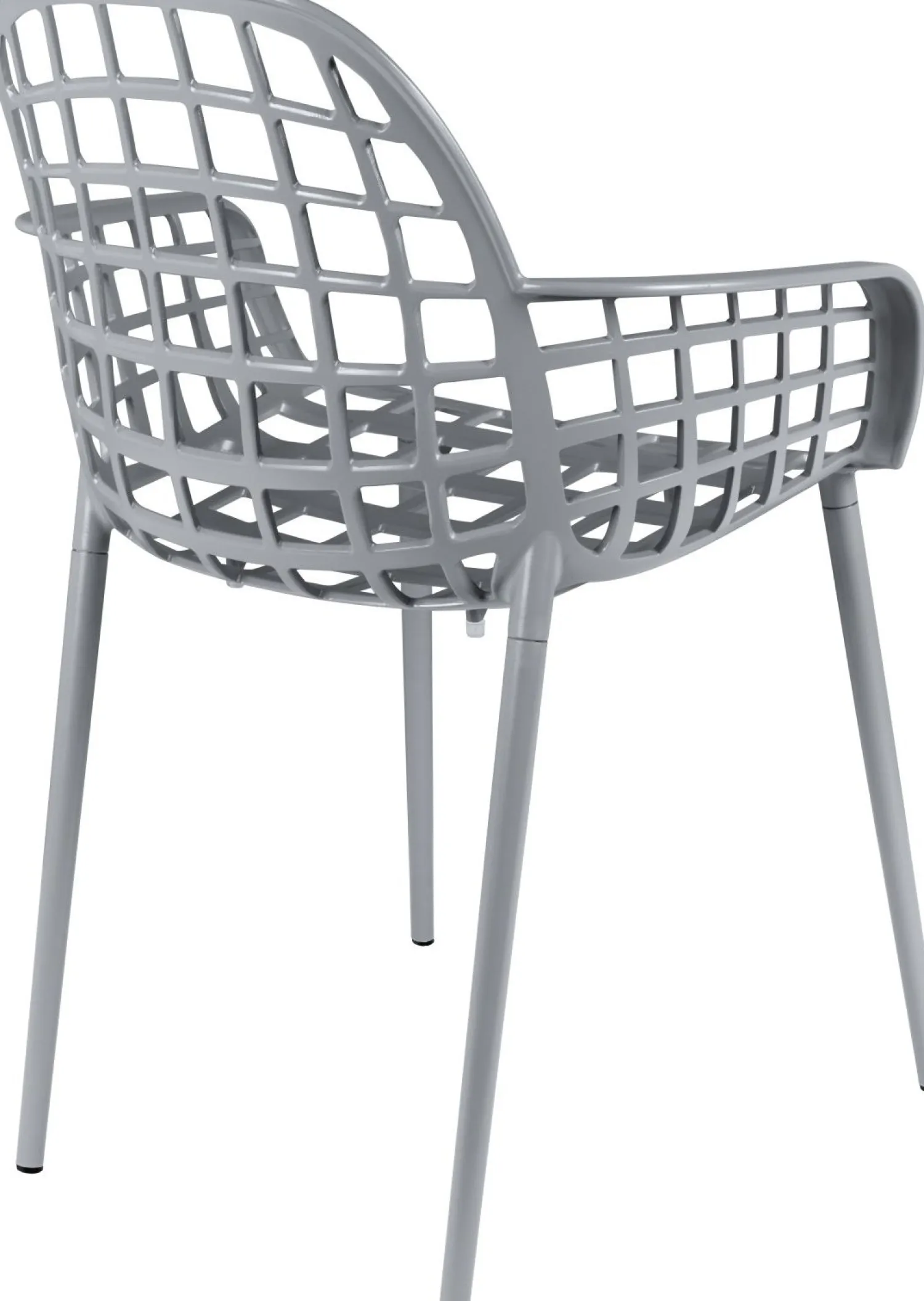 Tuinstoelen|Kuipstoelen-Zuiver Albert Kuip Garden (set van 2) Eetkamerstoel Light Grey