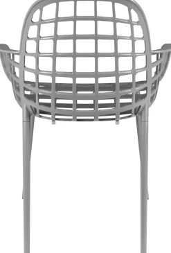 Tuinstoelen|Kuipstoelen-Zuiver Albert Kuip Garden (set van 2) Eetkamerstoel Light Grey