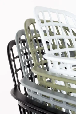 Tuinstoelen|Kuipstoelen-Zuiver Albert Kuip Garden (set van 2) Eetkamerstoel Light Grey
