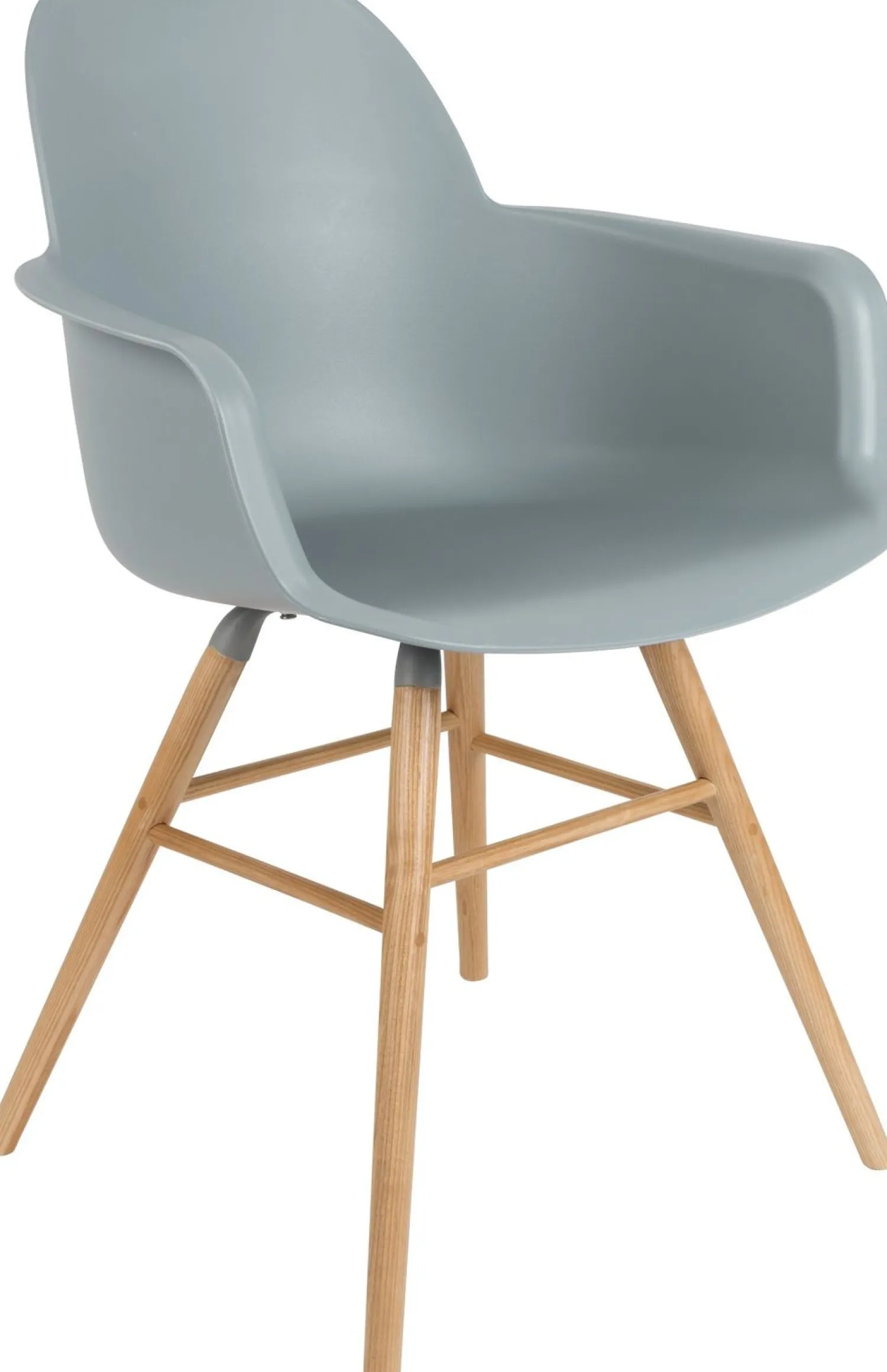 Kuipstoelen|Eetkamerstoelen Met Armleuning-Zuiver Albert Kuip (set van 2) Armstoel Light Grey