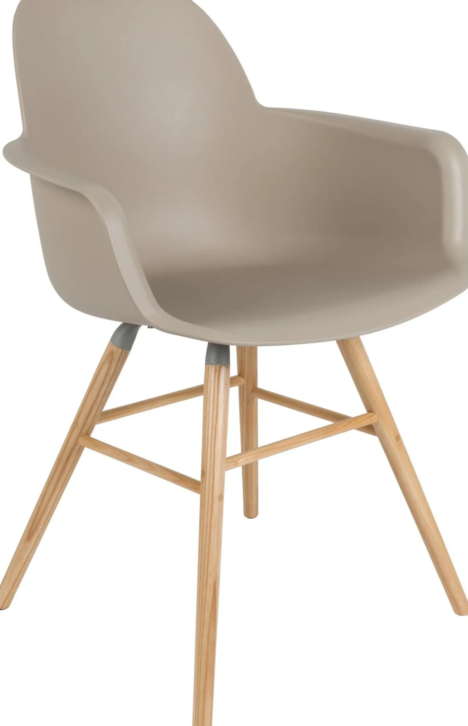 Kuipstoelen|Eetkamerstoelen Met Armleuning-Zuiver Albert Kuip (set van 2) Armstoel taupe