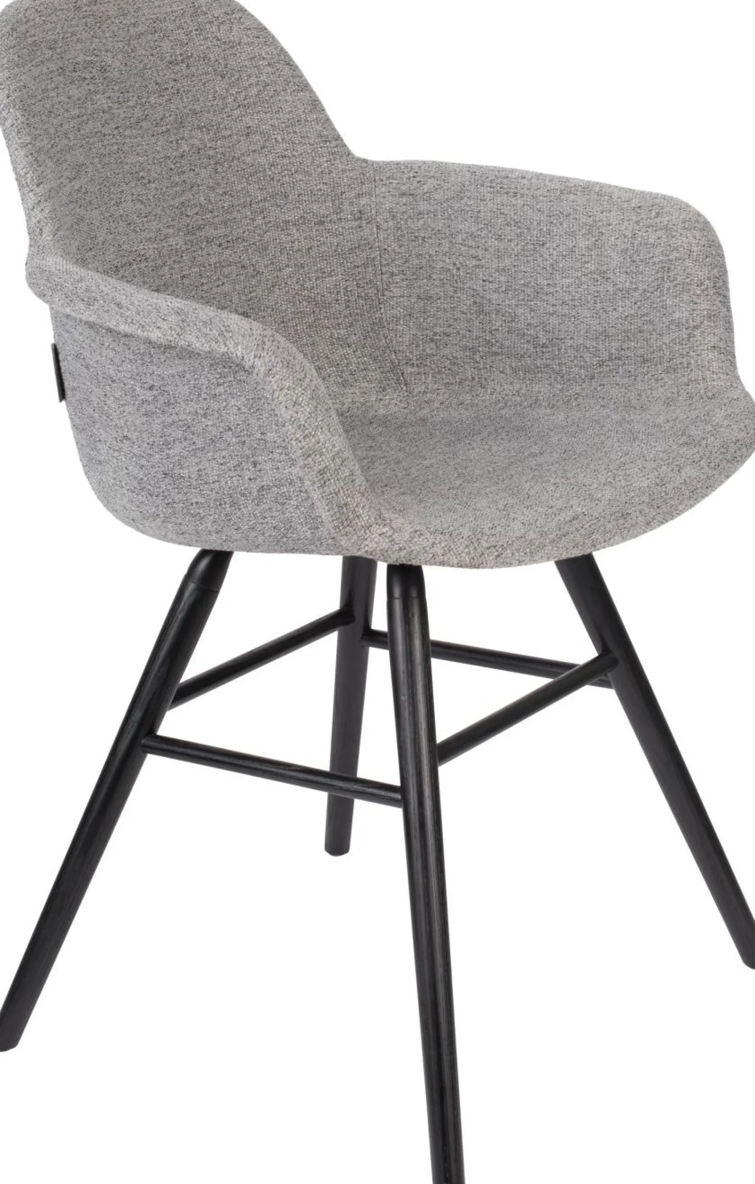 Kuipstoelen|Eetkamerstoelen Met Armleuning-Zuiver Albert Kuip (set van 2) Armstoel Lichtgrijs