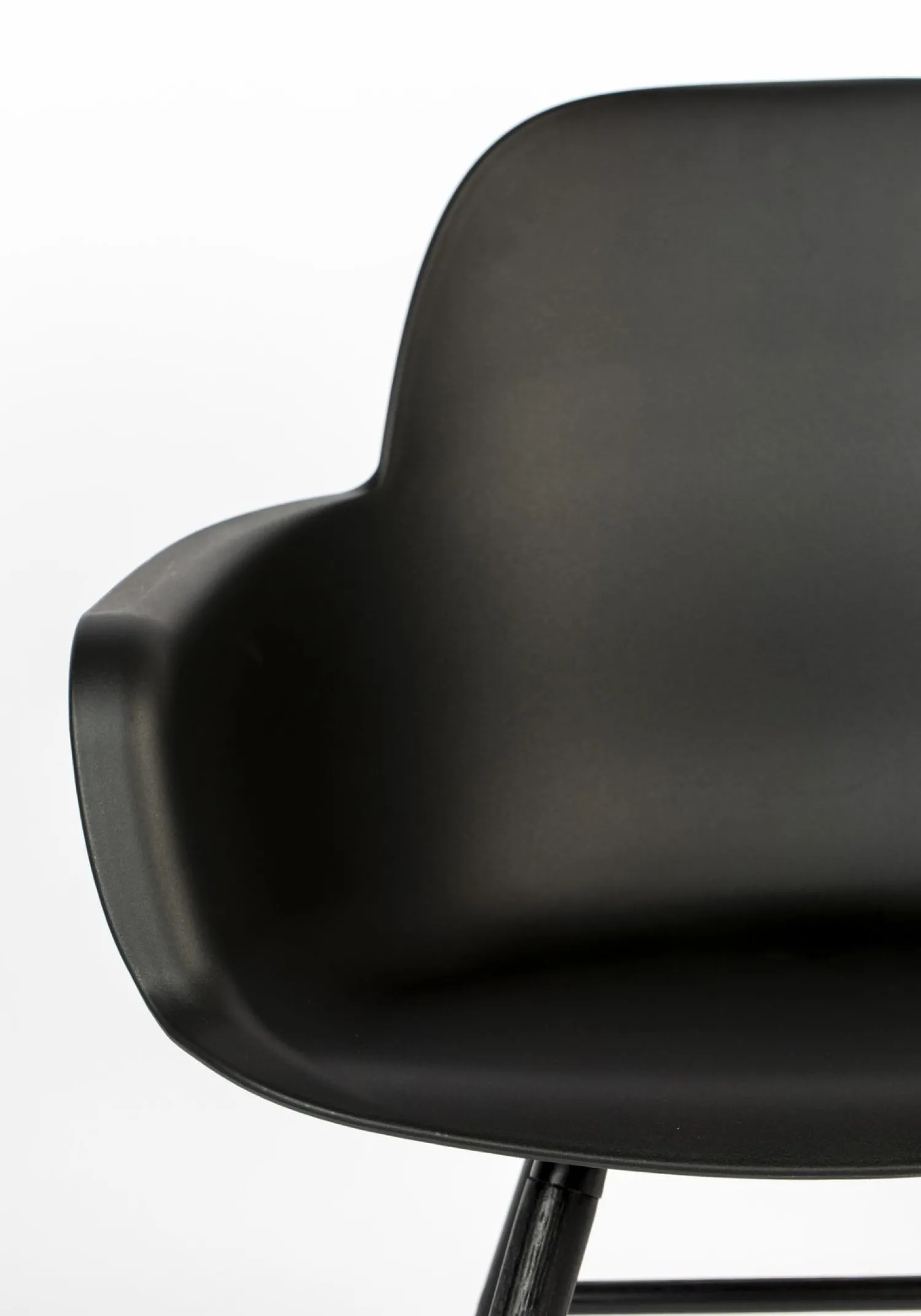 Kuipstoelen|Eetkamerstoelen Met Armleuning-Zuiver Albert Kuip (set van 2) Armstoel Zwart