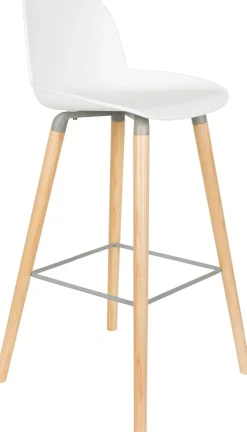 Kunststof Barkrukken-Zuiver Albert Kuip (set van 2) Barkruk White