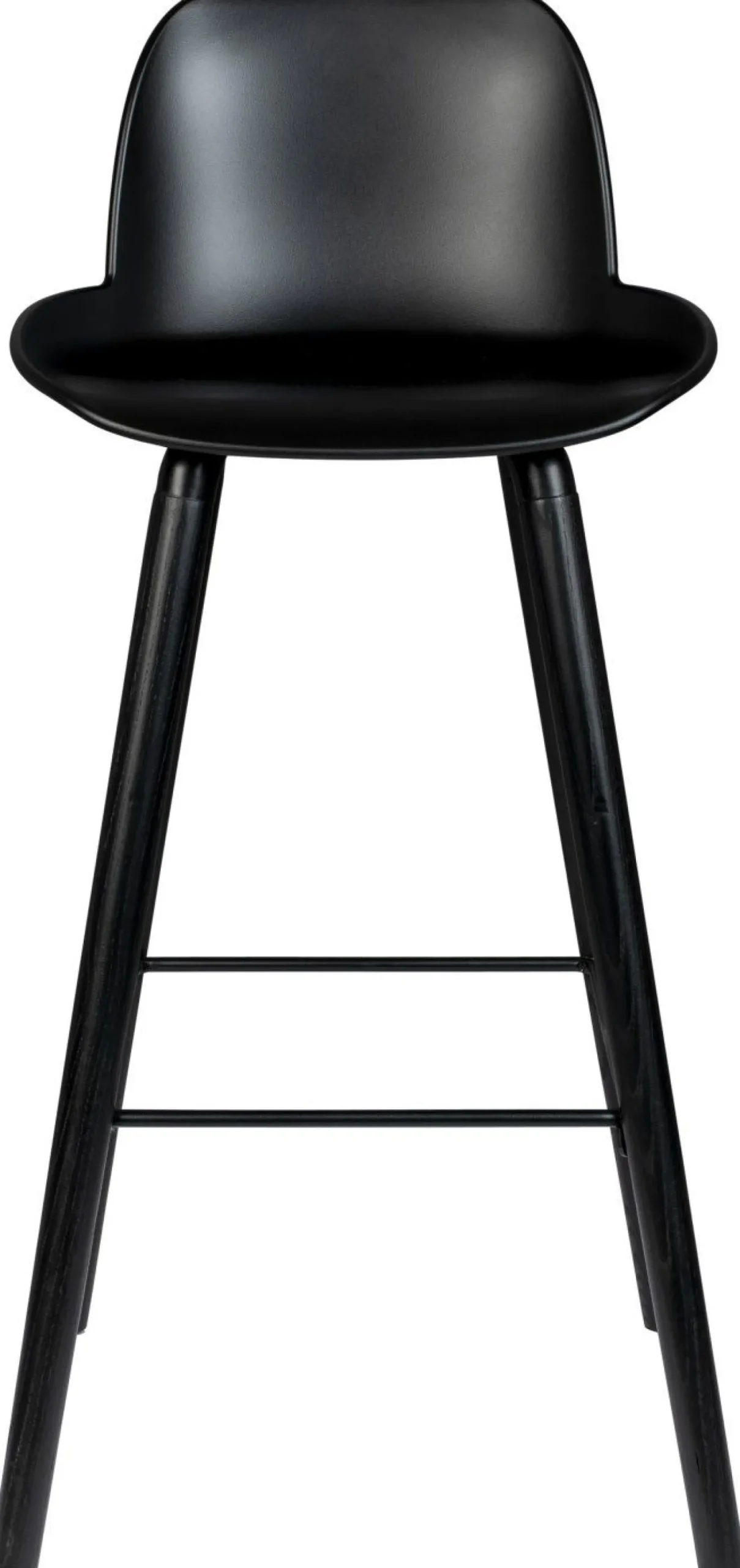 Kunststof Barkrukken-Zuiver Albert Kuip (set van 2) Barkruk Zwart