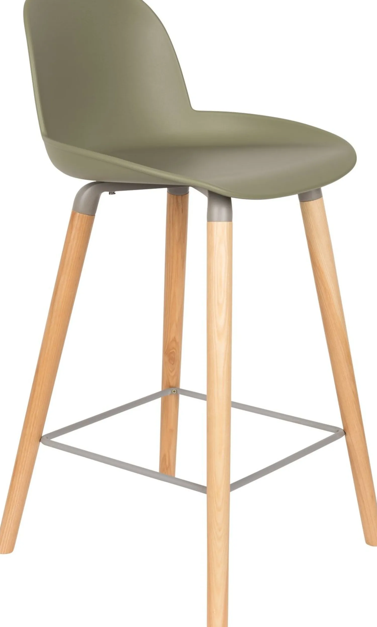Kunststof Barkrukken-Zuiver Albert Kuip (set van 2) Counter stoel Green