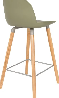Kunststof Barkrukken-Zuiver Albert Kuip (set van 2) Counter stoel Green