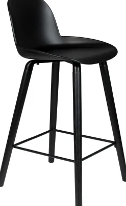 Kunststof Barkrukken-Zuiver Albert Kuip (set van 2) Counter Stoel Zwart