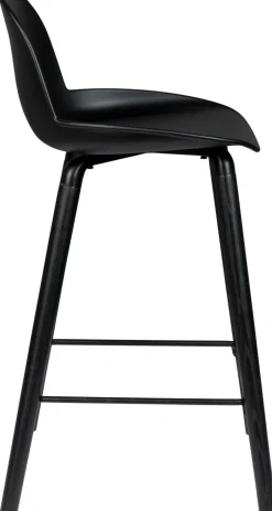 Kunststof Barkrukken-Zuiver Albert Kuip (set van 2) Counter Stoel Zwart