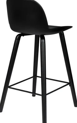 Kunststof Barkrukken-Zuiver Albert Kuip (set van 2) Counter Stoel Zwart