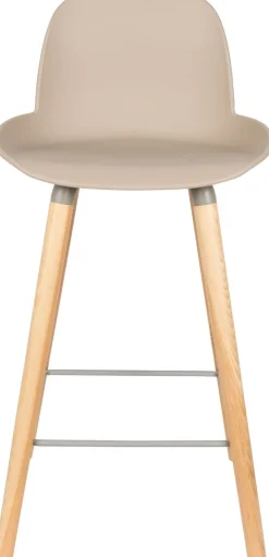 Kunststof Barkrukken-Zuiver Albert Kuip (set van 2) Counter stoel taupe