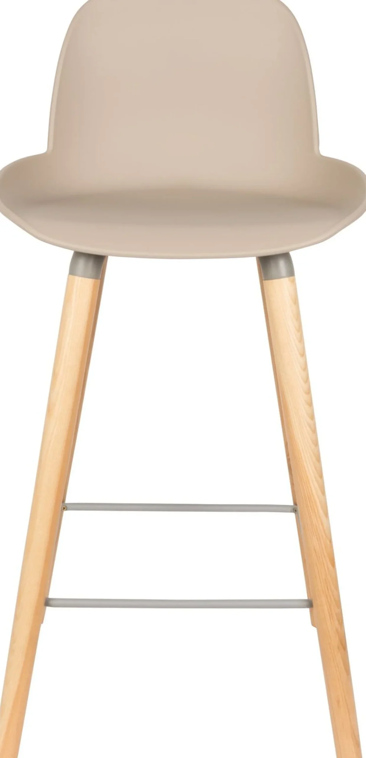 Kunststof Barkrukken-Zuiver Albert Kuip (set van 2) Counter stoel taupe